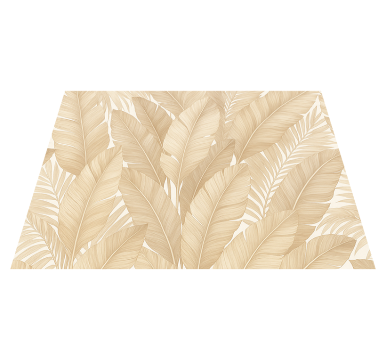 Tapis vinyle chambre botanique douce - TenStickers