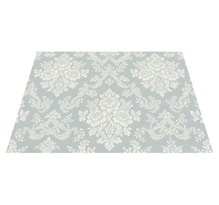 Tapis vinyle chambre style vintage - TenStickers