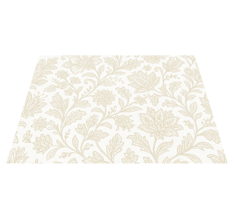 Tapis vinyle chambre bohémien décoratif - TenStickers