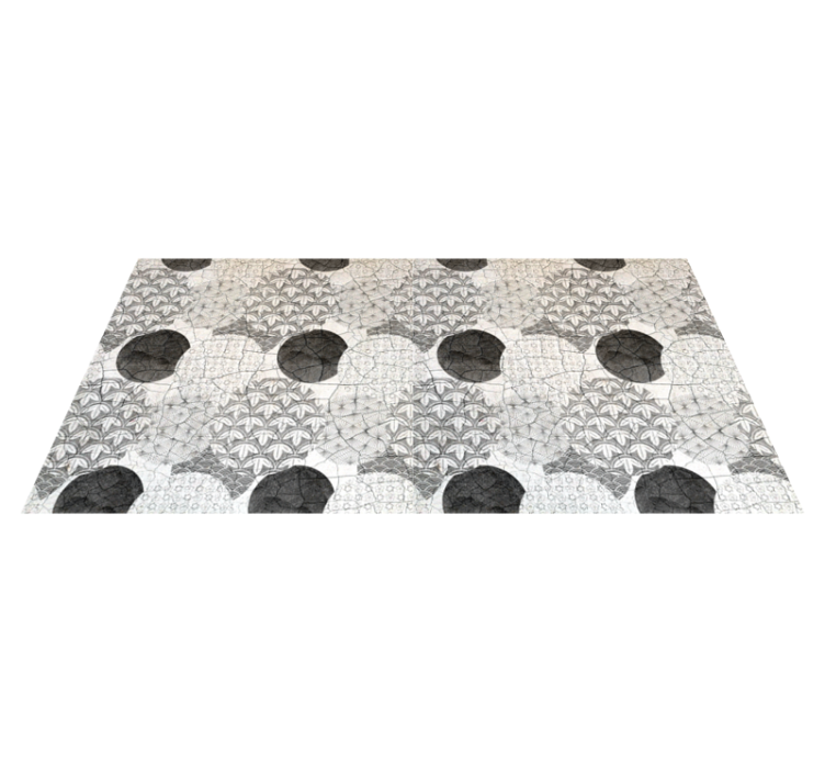 Tapis vinyle géométrique motif géométrique oriental - TenStickers