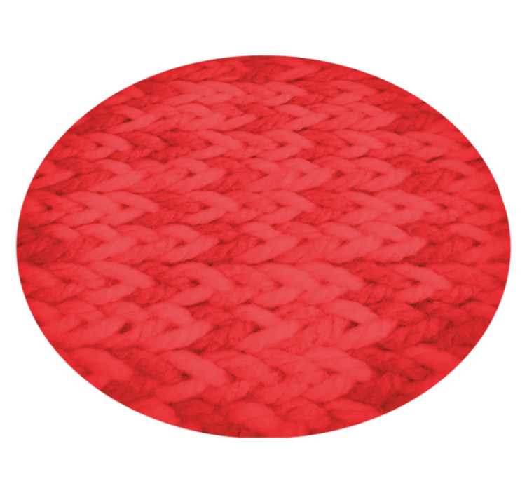 Tapis vinyle géométrique motifs ronds texturés - TenStickers