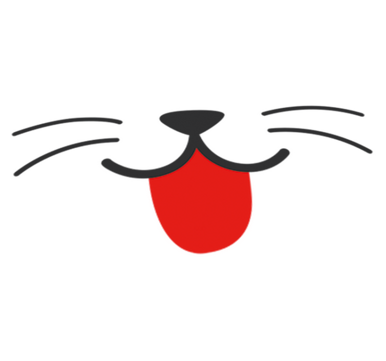 Tapis vinyle pour enfants avec autocollant chat - TenStickers