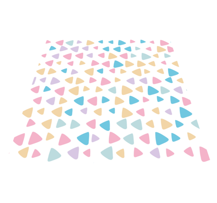 Tapis vinyle pour enfants motif pastel - TenStickers