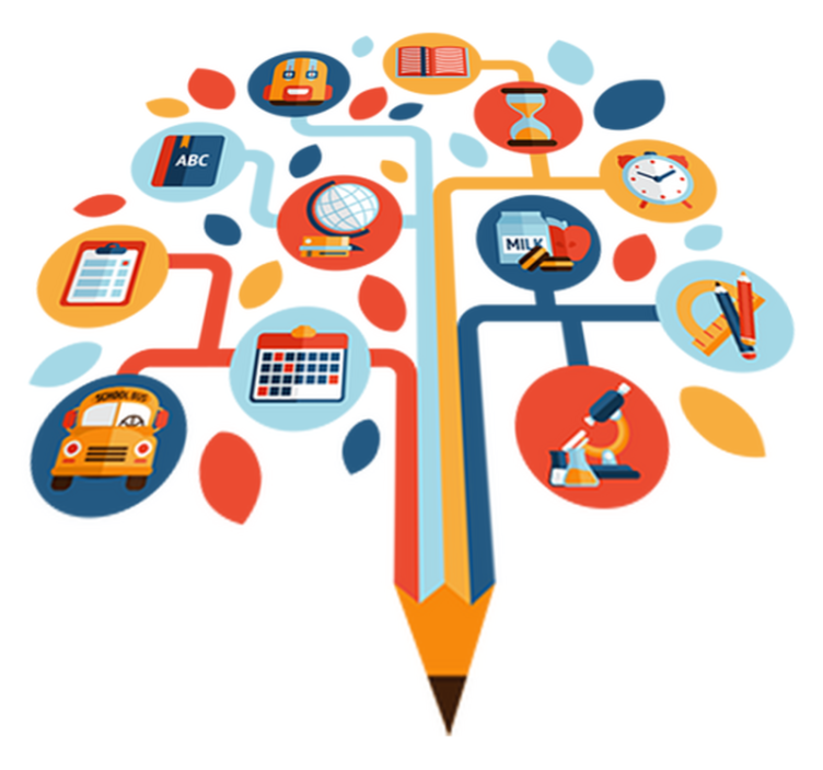 Tapis vinyle pour enfants arbre des sciences - TenStickers