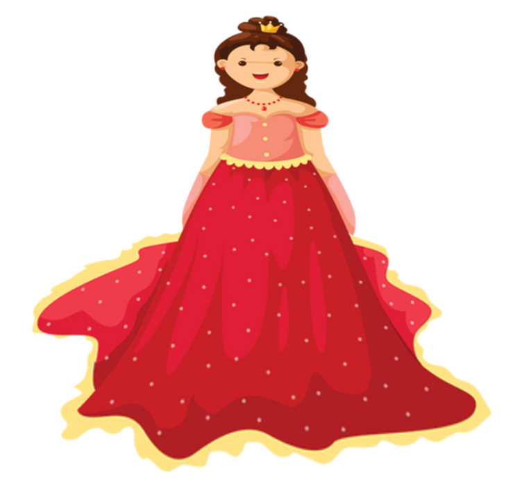 Tapis vinyle pour enfants illustration reine - TenStickers