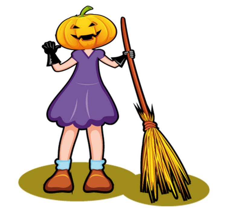 Tapis vinyle pour enfants illustration halloween - TenStickers