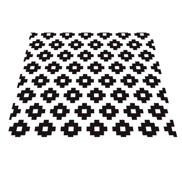 Tapis vinyle salle de bain style moderne - TenStickers