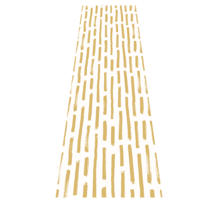 Tapis vinyle salle de bain motifs modernes beige clair - TenStickers