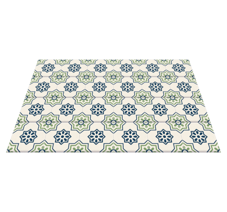 Tapis vinyle cuisine autocollant carreaux de cuisine - TenStickers