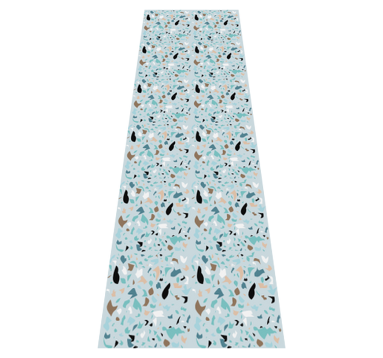 Tapis vinyle chambre style terrazzo design - TenStickers