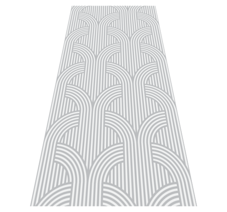 Tapis vinyle chambre papier peint gris minimaliste - TenStickers