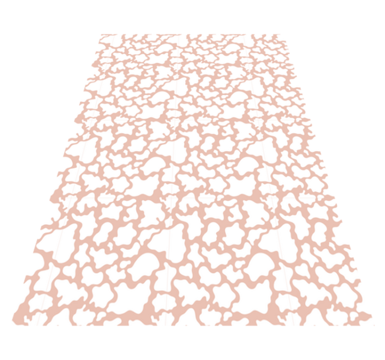 Tapis vinyle animal rose texturé - TenStickers