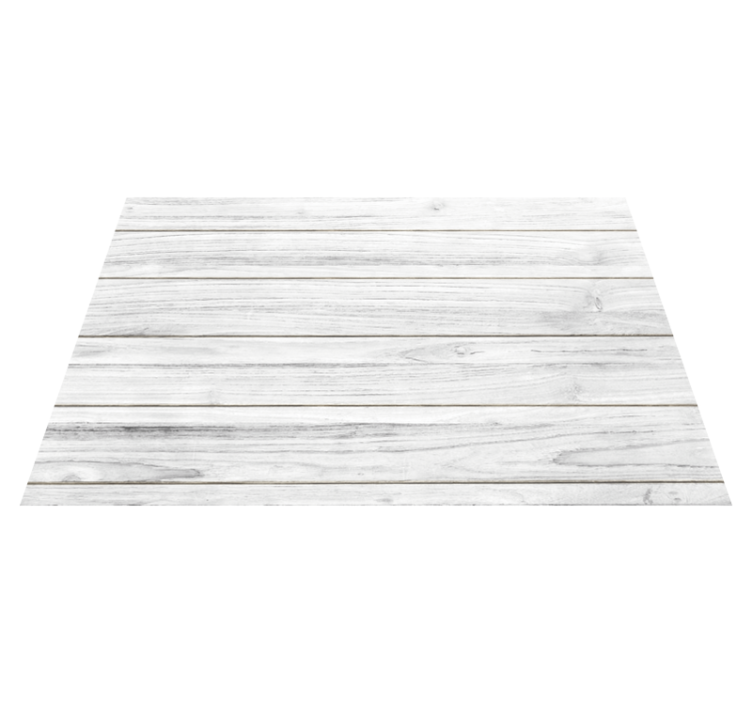 Tapis vinyle style bois blanc - TenStickers