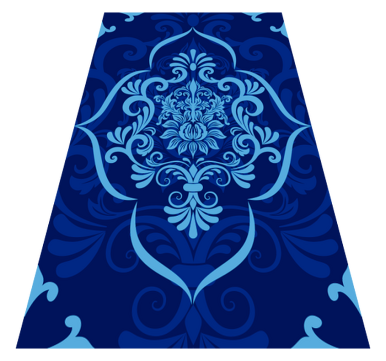 Tapis vinyle mandala élégance complexe - TenStickers