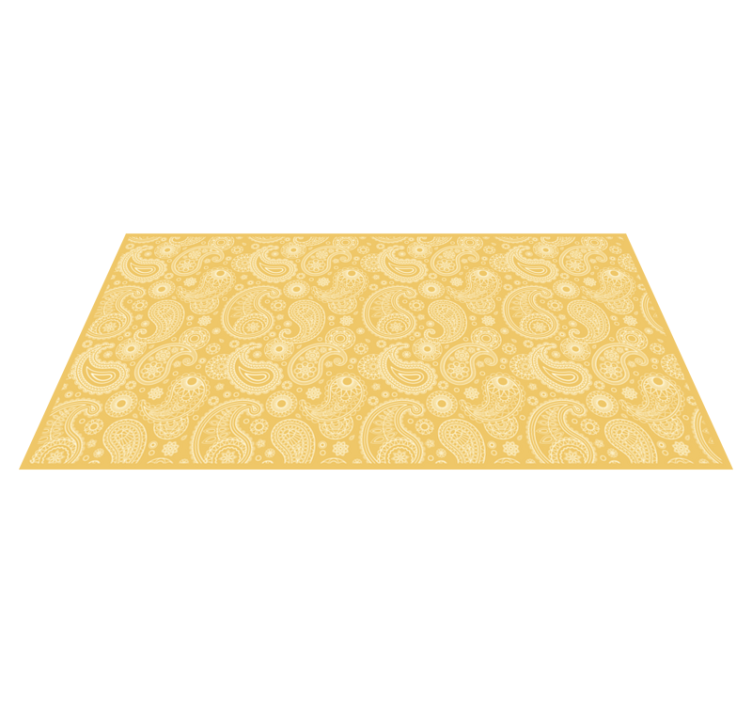 Tapis vinyle texture complexité cachemire - TenStickers