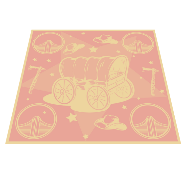 Tapis vinyle bébé motifs de chambre de bébé - TenStickers