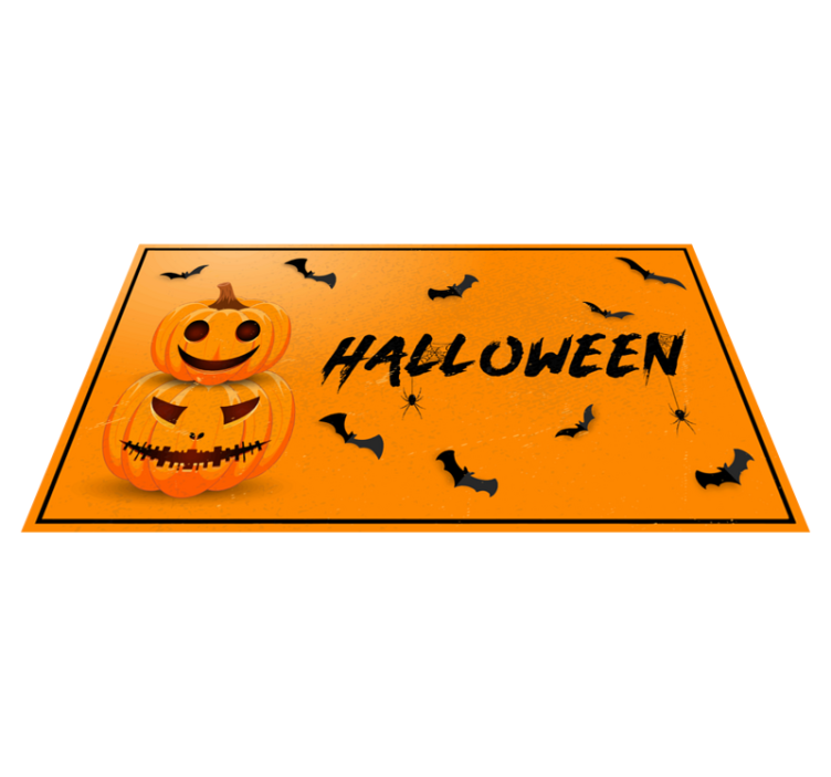 Tapis vinyle pour halloween fête d'halloween - TenStickers