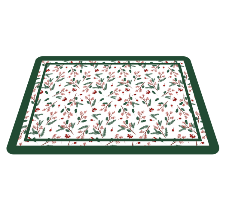 Tapis vinyle plantes jardin botanique - TenStickers