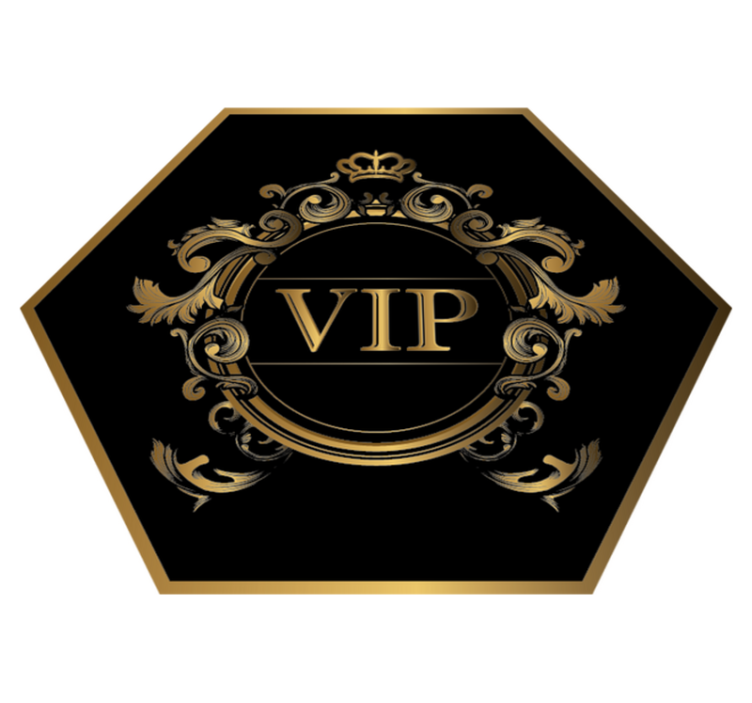 tapis vinyle salon Tapis de vinylee vip - TenStickers