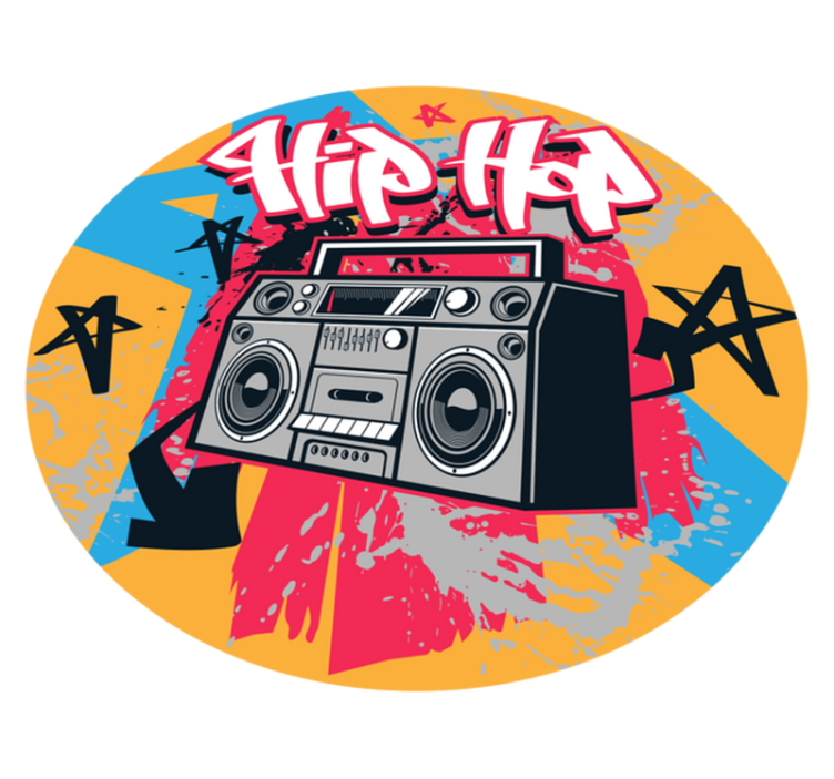 tapis vinyle chambre Danseur hip hop - TenStickers