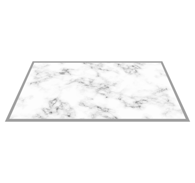 Tapis vinyle cuisine effet pierre Marbre gris - TenStickers