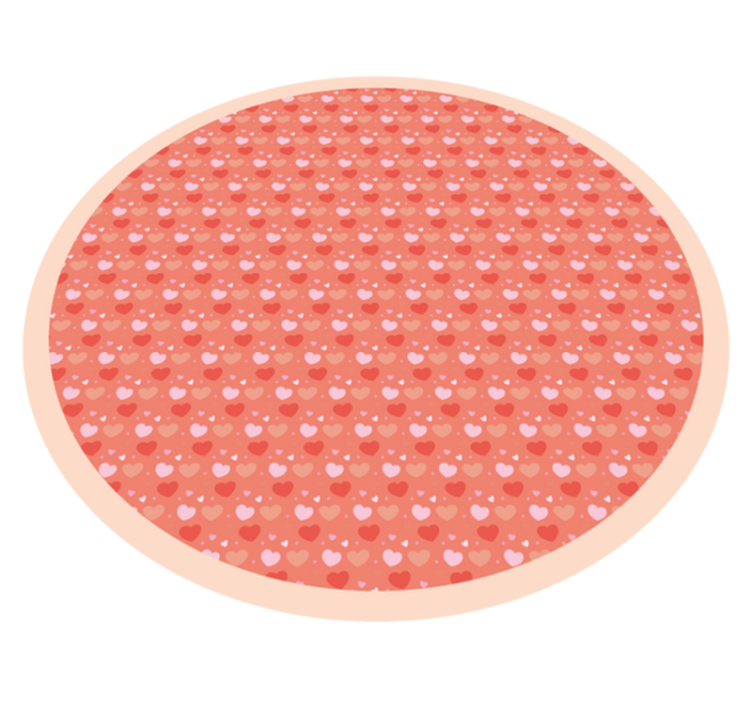 Tapis vinyle bébé cercle à pois - TenStickers