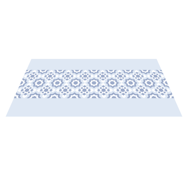 Tapis vinyle cuisine coureur de carrelage de cuisine - TenStickers