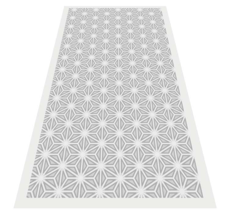 Tapis vinyle géométrique accent de motif géométrique - TenStickers
