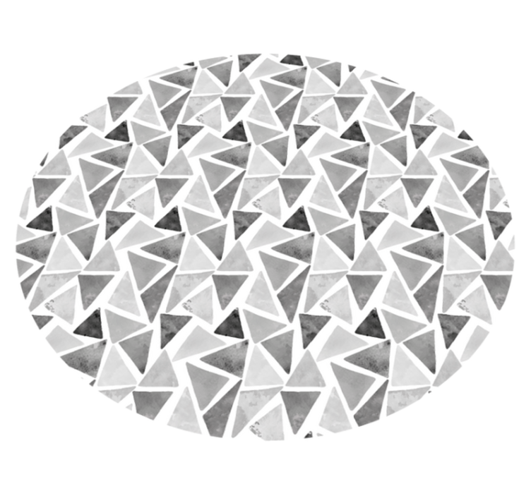 Tapis vinyle géométrique texture de marbre géométrique - TenStickers