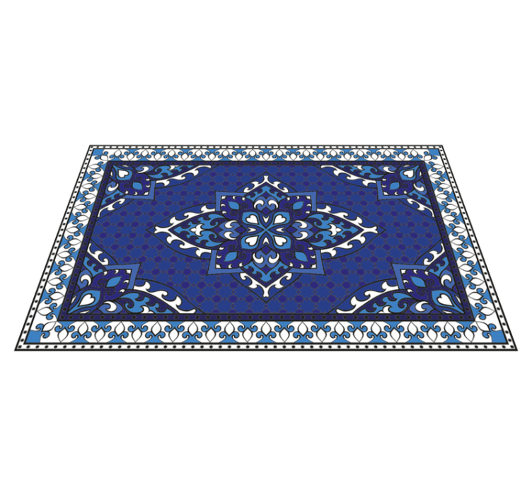 Tapis mosaique vinyle symétrie de la mosaïque - TenStickers