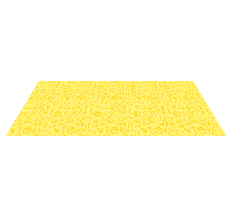 Tapis vinyle cuisine iconographie de la cuisine - TenStickers