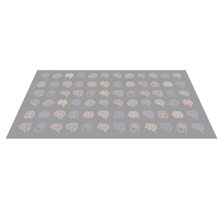 Tapis vinyle autres tapis modèles cérébraux éducatifs - TenStickers