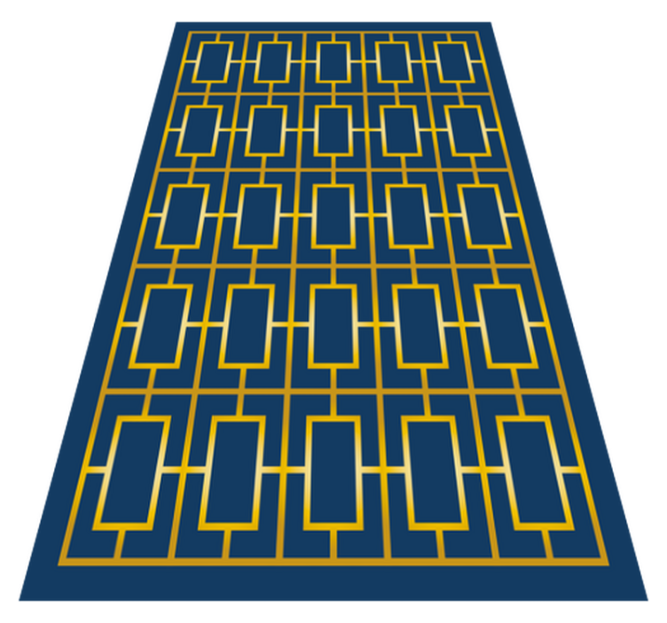 Tapis vinyle géométrique sophistication géométrique - TenStickers