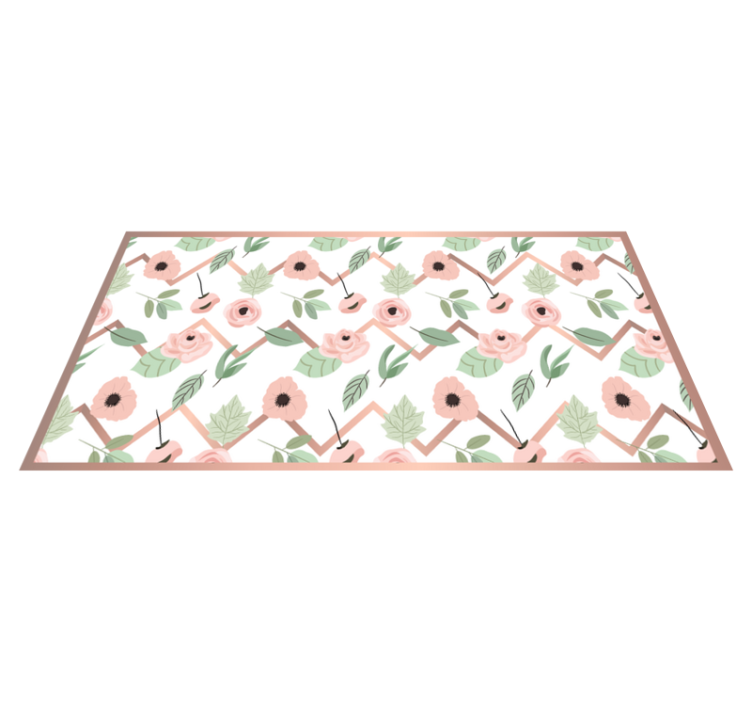 Tapis vinyle plantes concept de feuille botanique - TenStickers