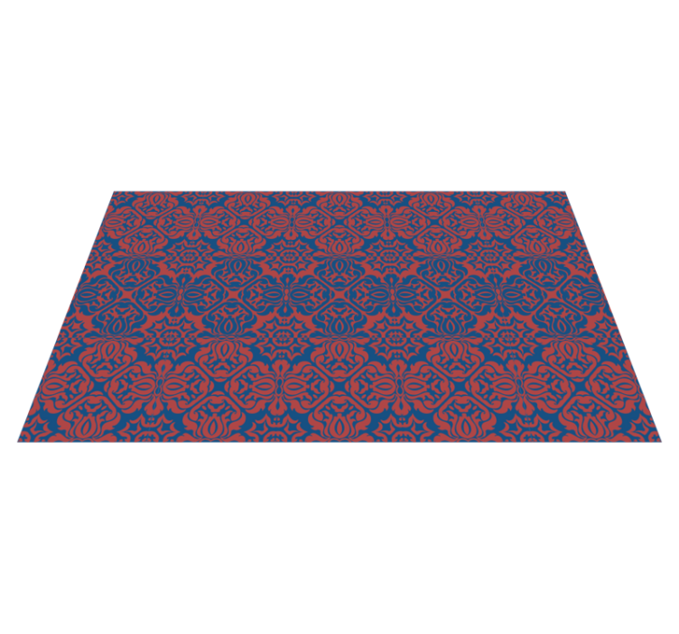 Tapis vinyle plantes éléments botaniques élégants - TenStickers