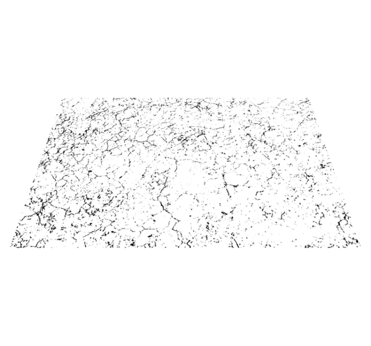 Tapis vinyle marbre surface blanche fissurée - TenStickers