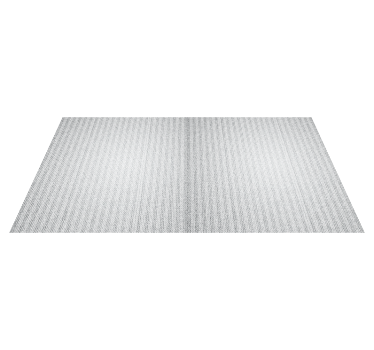 Tapis vinyle salle de bain motif lignes grises - TenStickers