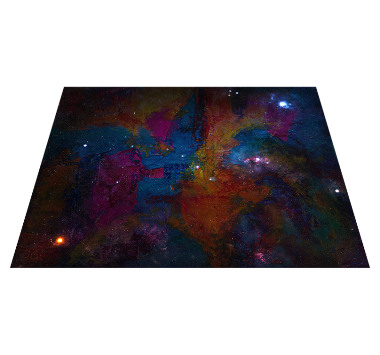 Tapis vinyle étoile conception de l'espace cosmique - TenStickers
