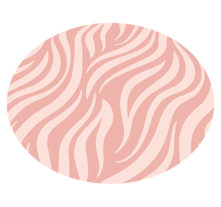 Tapis vinyle motif animal rayures zébrées élégantes - TenStickers