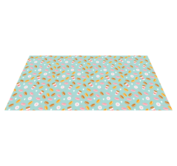 Tapis vinyle autres tapis collection de délices délicieux - TenStickers