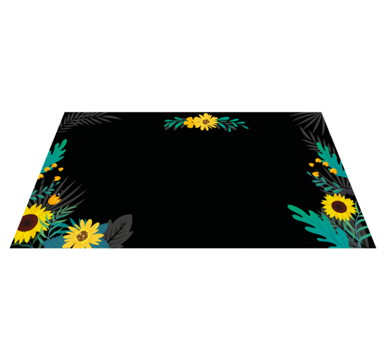 Tapis vinyle plantes exposition florale lumineuse - TenStickers