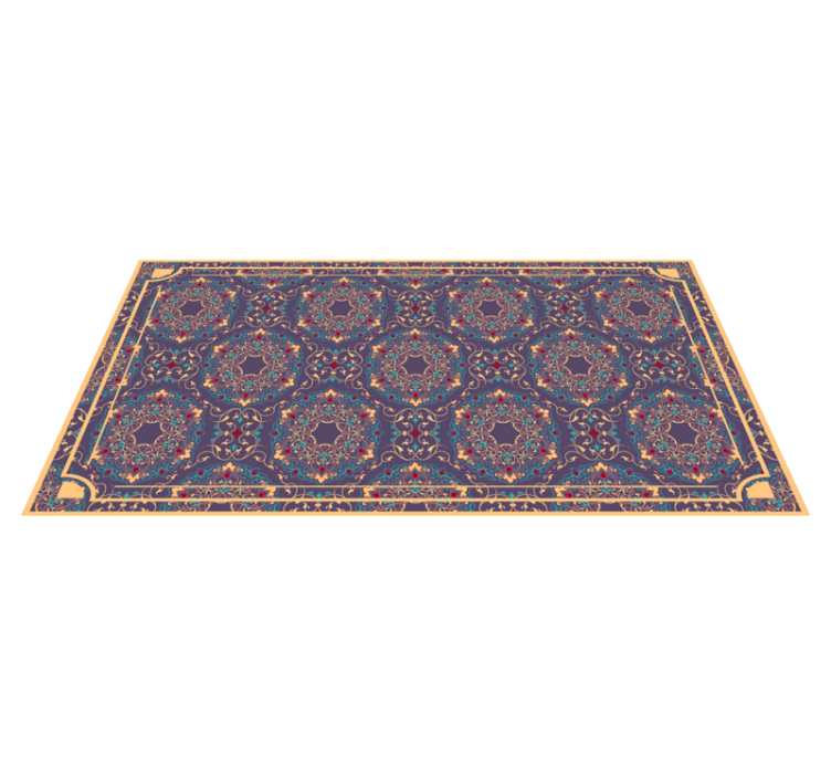 Tapis vinyle mandala motifs de mandalas complexes - TenStickers