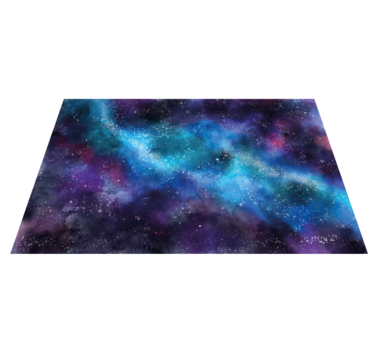 Tapis vinyle chambre fantaisie cosmique - TenStickers