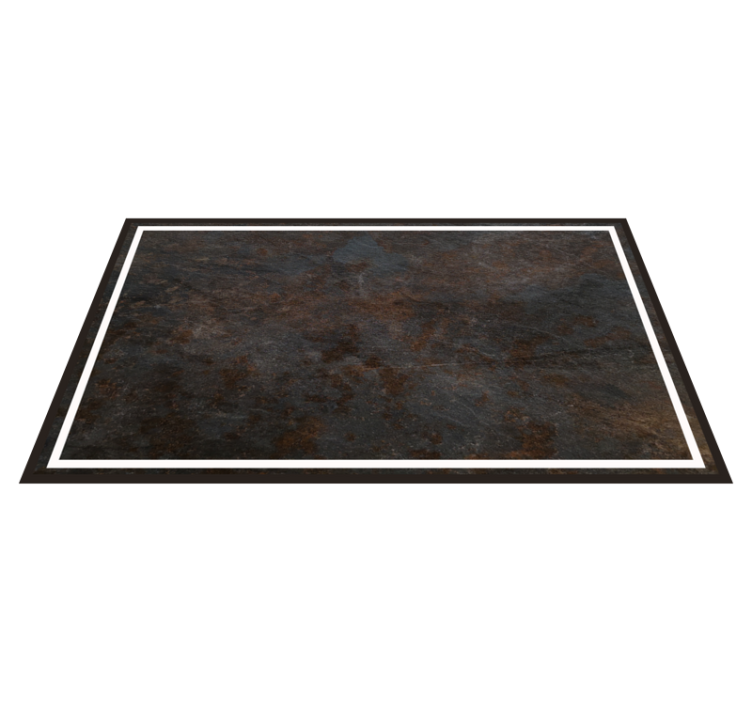 Tapis vinyle pierre surface sombre - TenStickers