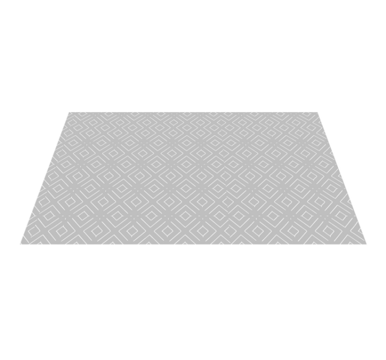 Tapis vinyle chambre diamants élégants gris - TenStickers