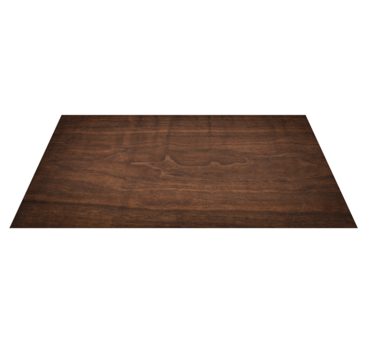 Tapis vinyle motif Bois d'acajou foncé - TenStickers