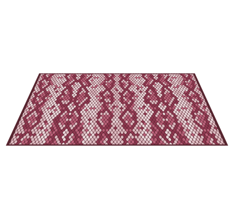 Tapis vinyle texture motif de mosaïque de diamants - TenStickers