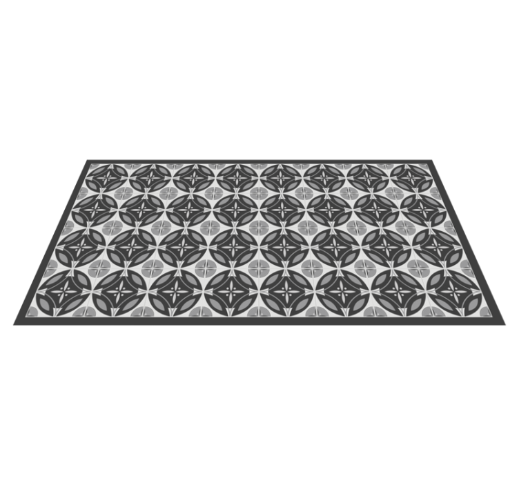 Tapis vinyle marbre motif monochrome sophistiqué - TenStickers