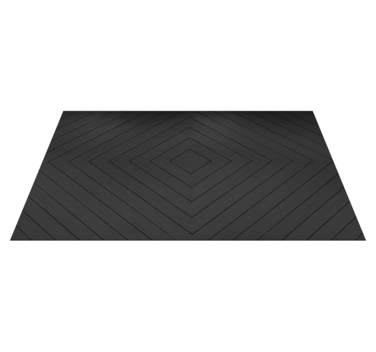 Tapis vinyle design moderne sol à motifs de diamants - TenStickers
