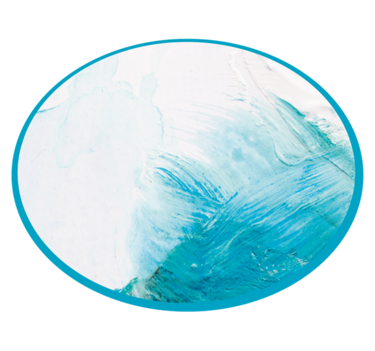 Tapis vinyle nature teintes de l'eau océanique - TenStickers
